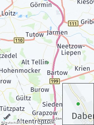 Here Map of Daberkow