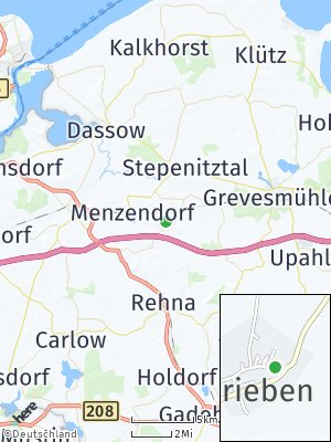 Here Map of Grieben bei Grevesmühlen