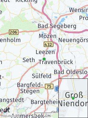 Here Map of Groß Niendorf