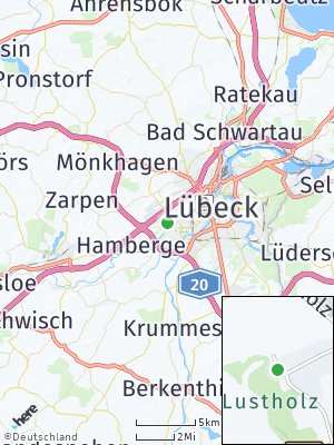 Here Map of Padelügge