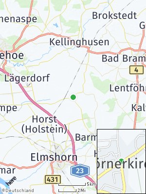 Here Map of Brande-Hörnerkirchen