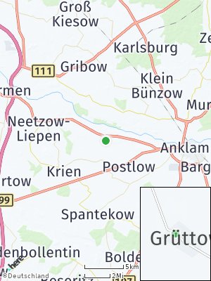 Here Map of Grüttow