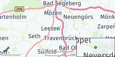 Google Map of Neversdorf