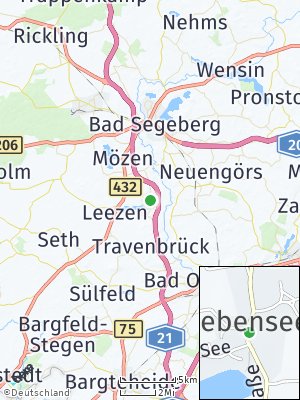 Here Map of Bebensee
