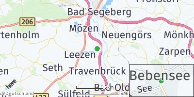 Google Map of Bebensee