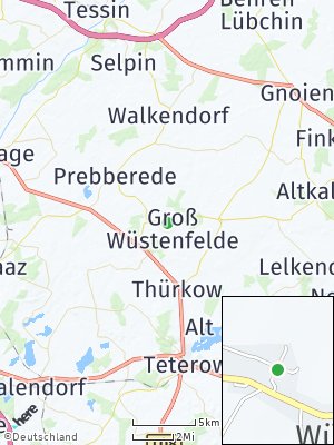 Here Map of Groß Wüstenfelde