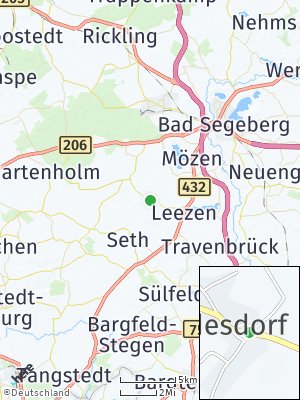 Here Map of Fredesdorf