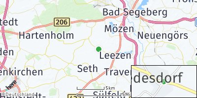 Google Map of Fredesdorf