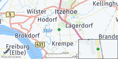 Google Map of Krempermoor