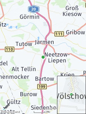Here Map of Völschow