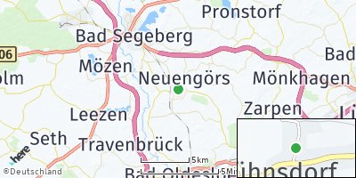 Google Map of Bühnsdorf