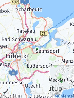 Here Map of Schlutup