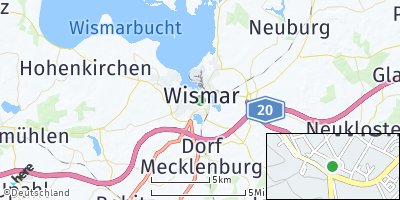 Google Map of Wismar