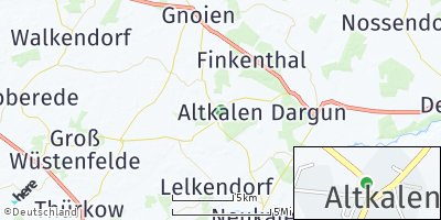 Google Map of Altkalen