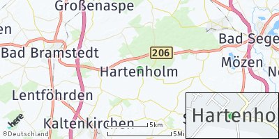 Google Map of Hartenholm