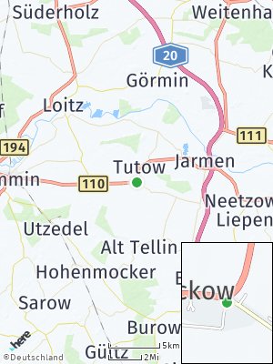 Here Map of Kruckow
