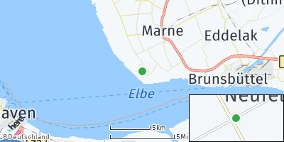 Google Map of Neufelderkoog