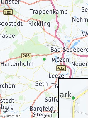 Here Map of Bark bei Bad Segeberg