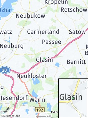 Here Map of Glasin