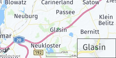 Google Map of Glasin