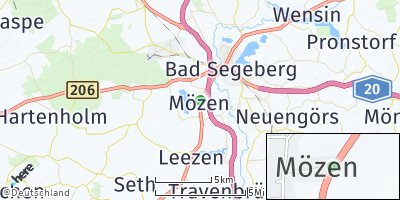 Google Map of Mözen