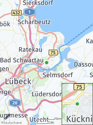 Here Map of Kücknitz