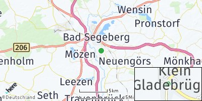 Google Map of Klein Gladebrügge