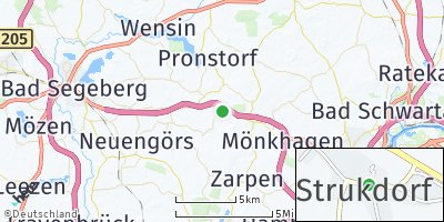 Google Map of Strukdorf