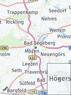 Here Map of Högersdorf