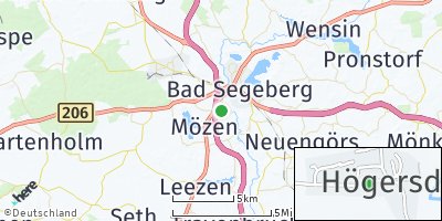 Google Map of Högersdorf