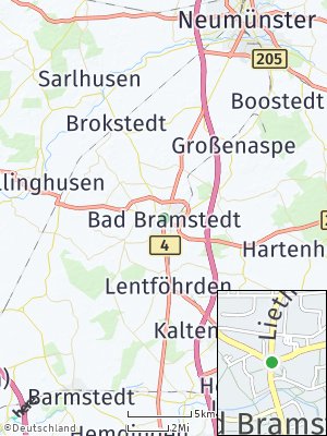 Here Map of Bad Bramstedt