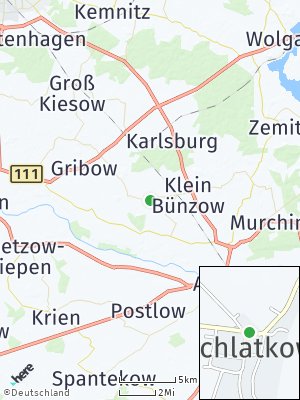 Here Map of Schlatkow