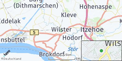 Google Map of Wilster