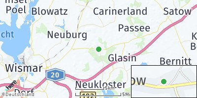 Google Map of Züsow