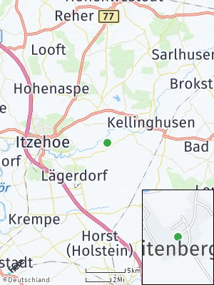 Here Map of Breitenberg bei Itzehoe