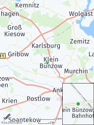 Here Map of Klein Bünzow