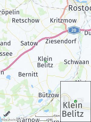 Here Map of Klein Belitz