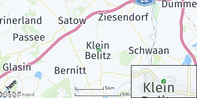 Google Map of Klein Belitz