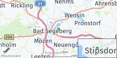 Google Map of Stipsdorf