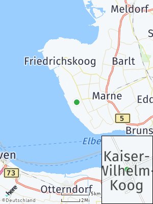 Here Map of Kaiser-Wilhelm-Koog