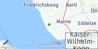 Google Map of Kaiser-Wilhelm-Koog