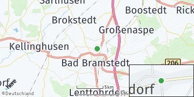 Google Map of Fuhlendorf