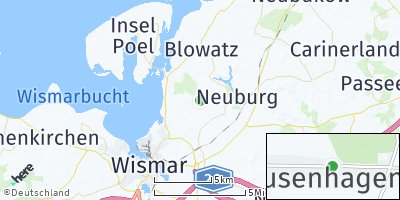 Google Map of Krusenhagen