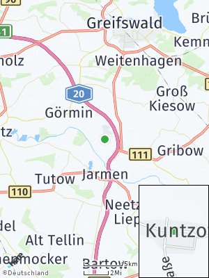 Here Map of Kuntzow