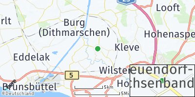 Google Map of Neuendorf-Sachsenbande