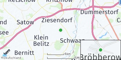 Google Map of Bröbberow