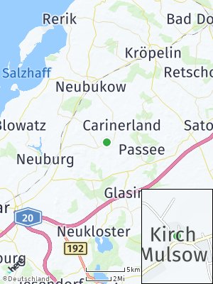 Here Map of Kirch Mulsow