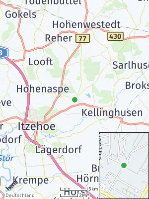 Here Map of Hohenlockstedt