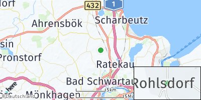 Google Map of Rohlsdorf