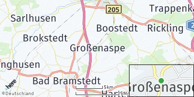 Google Map of Großenaspe